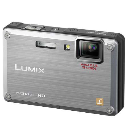 Panasonic Lumix DMC-TS1S 12.1 MP Waterproof, Dustproof &amp; Shockproof Digital Camera with AVCHD Lite, iA Mode, 4.6x Optical Zoom &amp; 2.7" TFT LCD Display, Silver image