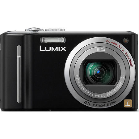 Panasonic Lumix DMC-ZS5K 12.1 Megapixel Digital Camera with 12x Optical Zoom, 2.7 inch LCD, HD Movie, Manual Controls, Black image