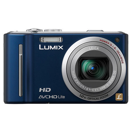 Panasonic Lumix DMC-ZS7A 12.1 Megapixel Digital Camera with 12x Optical Zoom, 3.0 inch LCD, AVCHD Lite Movie, Manual Controls, Blue image