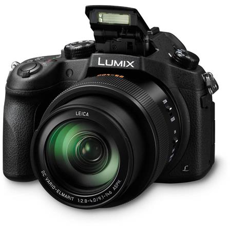 Panasonic Lumix DMC-FZ1000 Digital Camera, 20.1MP, 4K QFHD Video 30 FPS, Leica DC Vario-Elmarit 16x Zoom Lens, 3