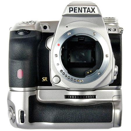 Pentax K-3 Premium Silver Limited Edition Digital SLR Camera Body with Special Battery Grip & Strap