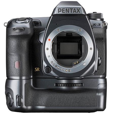 Pentax K-3 Edition Digital SLR Camera Body with Special Battery Grip & Strap - GunMetal Finish