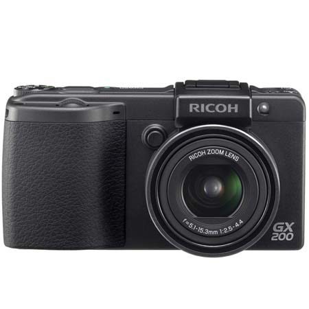 Ricoh Caplio GX200 Compact 12mp Digital Camera with 24-72mm Zoom Lens (35mm equiv.) without VFI LCD Viewfinder - U.S.A. Warranty image