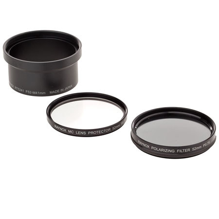 Raynox PLP-300 Filter Kit for Olympus C-5050/4040/4100/4000 Zoom, with PL Filter, MC Filter, Filter Cap, RT5241 Filter Holder