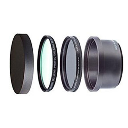Raynox PLP-S30 Filter Kit for Canon PowerShot S2IS, with PL Filter, MC Filter, Filter Cap, RB52S2 Filter Holder