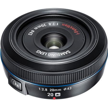 Samsung 20mm f/2.8 NX Pancake Lens for NX Series Digital Cameras