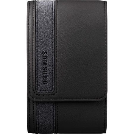 Samsung CC09C32B Black Leather Camera Bag for Various Samsung Digital Cameras image