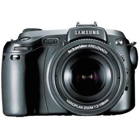 )amsung Digimax Pro 815 SE Digital Camera Kit, 8.0 Megapixel, Schneider 15x Wide Angle Optical Zoom Lens, 4x Digital Zoom, 3.5" LCD Screen image
