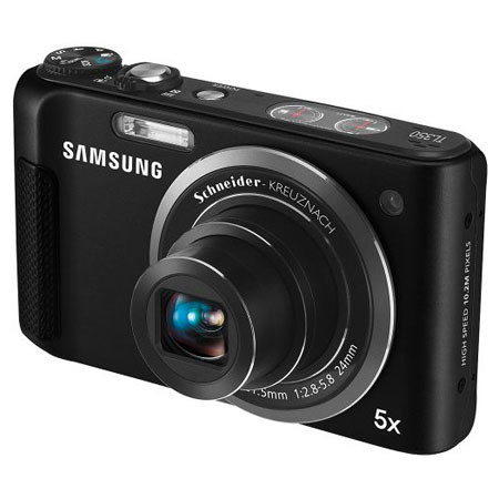 Samsung TL350 Digital Point &amp; Shoot Camera, 10 Megapixel, Full HD quality Videos, 24mm Wide Zoom, Black image