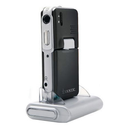 iSonic Snapbox AV-80 7-in-1 Digital Video Camcorder / Still Camera, 5 MP CMOS, 2.0" LCD, 3x Optical, 8x Digital Zoom Lens, MP3 Player, Black image