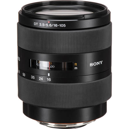 Sony 16-105mm f/3.5-5.6 DT a (Alpha) Mount Digital SLR Wide-Range Zoom Lens with Hood image
