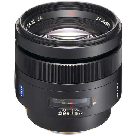 Sony Planar 85mm T* f/1.4 a (Alpha) Mount Digital SLR Macro Lens by Carl Zeiss. image