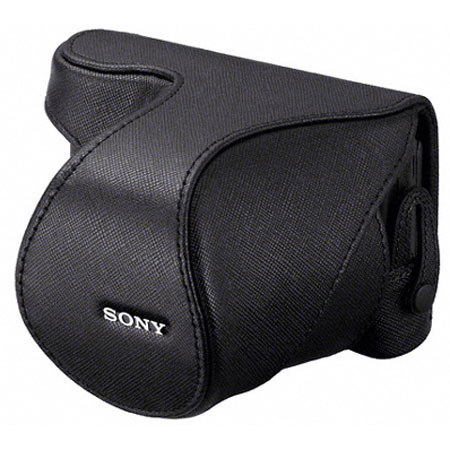 Sony Suede Body and 18-55mm Lens Cover for Sony NEX 3 and NEX 5 DSLRs - Black image