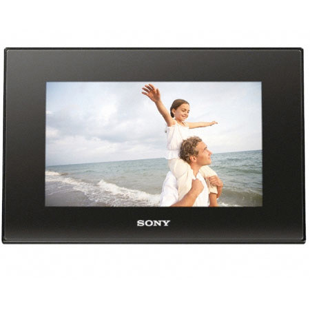 Sony DPF-D72N/B Digital Photo Frame 7&quot; LCD, Black image