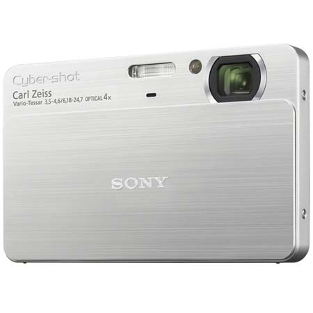 Sony Cyber-shot DSC-T700 Ultra-Slim Point &amp; Shoot Digital Camera, 10.1 Megapixel, 4x Optical, 2x Digital Zoom, 3.5" LCD Screen, Silver image