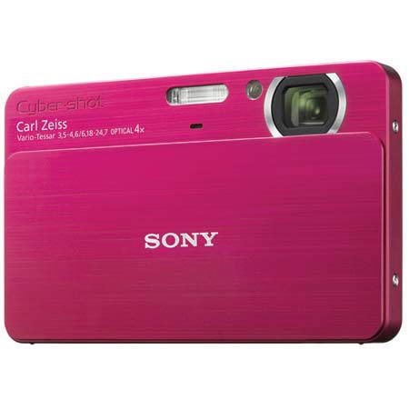 Sony Cyber-shot DSC-T700 Ultra-Slim Point &amp; Shoot Digital Camera, 10.1 Megapixel, 4x Optical, 2x Digital Zoom, 3.5" LCD Screen, Red image