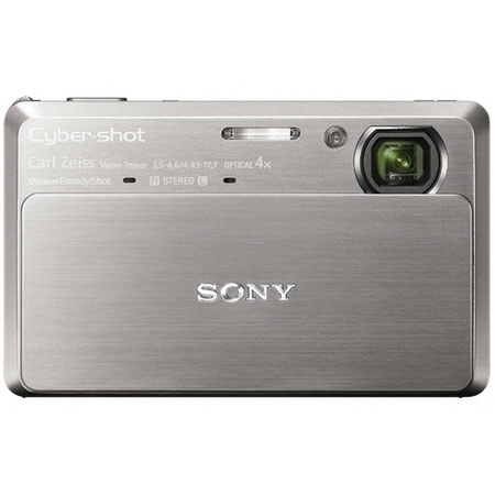 Sony Cyber-shot DSC-TX7 Digital Camera with 10.2 Megapixel, 4x Optical Zoom, 3.5&quot; Touch LCD Display, Silver image