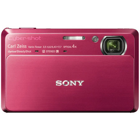Sony Cyber-shot DSC-TX7 Digital Camera with 10.2 Megapixel, 4x Optical Zoom, 3.5" Touch LCD Display, Red image