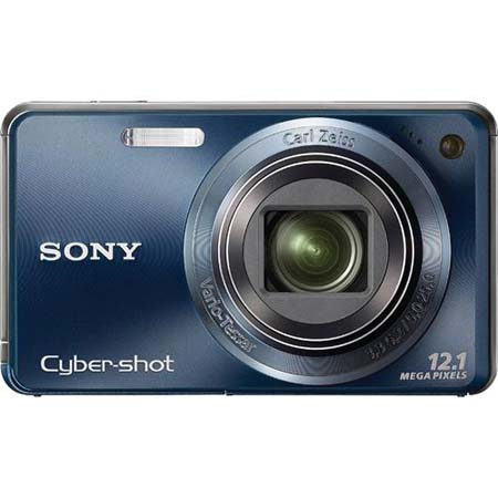 Sony Cyber-shot DSC-W290 Digital Camera with 12.1 Megapixel, 5x Optical Zoom, 3.0" LCD Display, Carl Zeiss Vario-Tessar Lens, Teal image