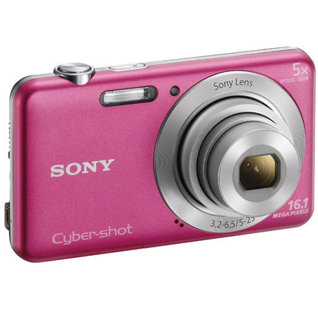 Sony - Cyber-shot DSC-W710 161-Megapixel Digital Camera - Pink