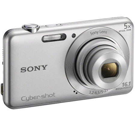 Sony - Cyber-shot DSC-W710 161-Megapixel Digital Camera - Silver