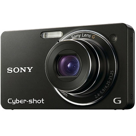 Sony CyberShot DCS-WX1 10.2 Megapixel Digital Camera with 5x Optical Zoom, BIONZ Image Processor and 2.7" LCD Display, Black image