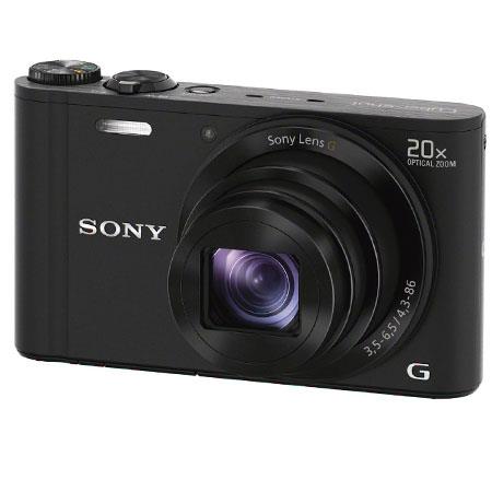 Save on Sony - DSC-WX300 182-Megapixel Digital Camera - Black