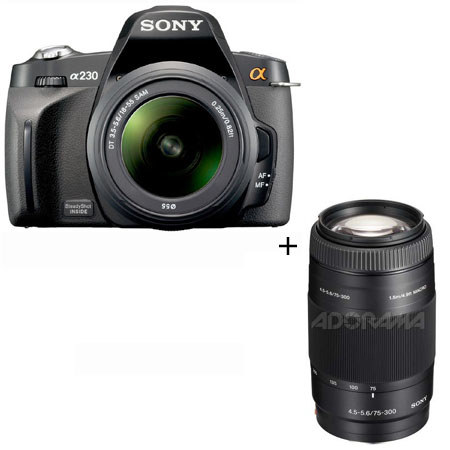 75 megapixel camera
 on ... Megapixel DSLR Camera with 18-55mm SAM Kit Lens. Sony 75- 300mm f/4.5