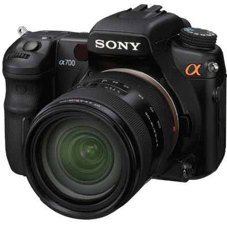 Sony DSLR-A700 a (alpha) Digital SLR Camera Kit with 16-105mm Lens, 12.24 MP, Interchangeable Lens. image