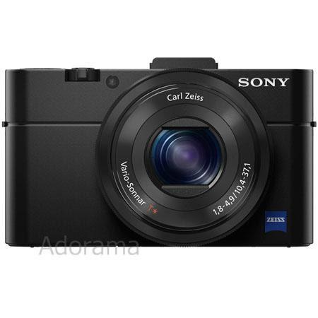 Sony Cyber-Shot DSC-RX100 II Digital Camera, Black - Open Box
