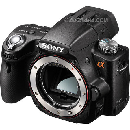 Sony SLT-55V Translucent Mirror a55 DSLR Camera, 16.2 Megapixel, Quick AF Full HD Movie, Live View with Phase Detection, 15-Point Autofocus image