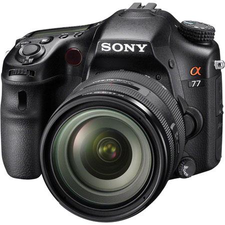 Sony Alpha DSLR SLT A77 Digital Camera with 16-50mm f/2.8 DT Zoom Lens