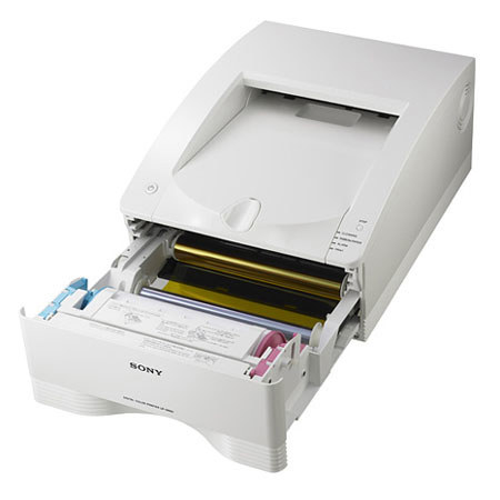 Sony UP-DR80 Compact 4" x 8" to 8" x 12" Dye-Sublimation Professional Printer with USB Interface, for Windows. image