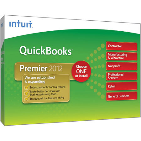 Intuit QuickBooks Premier 2012 Software, 1 User