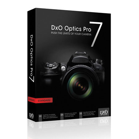 DxO Optics Pro Version 7 Standard Edition Photo Enhancing Software for Macintosh & Windows Free Upgrade To Version 8