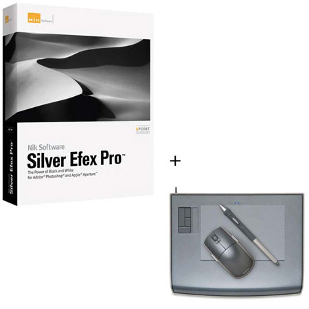 Wacom Intuos 3-4x6 Tablet / Nik Software Silver Efex Pro Bundle