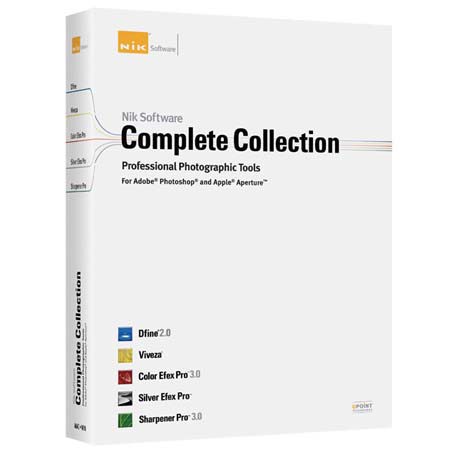 Nik Software Complete Collection with Dfine 2.0, Viveza, Color Efex Pro 3.0, Silver Efex Pro &amp; Sharpener Pro 3.0 Plug-in Softwares image