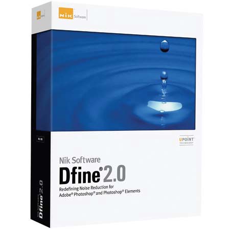 Nik Software Dfine 2.0, Plug-in Software for Image Editing Programs like Photoshop, for Macintosh &amp; Windows. image
