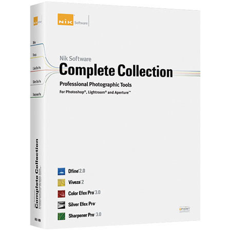 Nik Software "ACADEMIC VERSION", Complete Collection with Dfine 2.0, Viveza, Color Efex Pro 3.0, Silver Efex Pro &amp; Sharpener Pro 3.0 Plug-in Softwares " FREE UPGRADE TO "VIVEZA 2" WHEN RELEASED " image