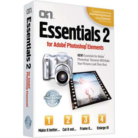 onOne Essentials 2 for Adobe Photoshop Elements Software with Color Correction &amp; Frame It Tools, Windows &amp; Macintosh image