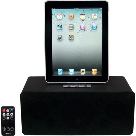 UPC 077283972911 product image for Jensen JIPS-290I Universal Docking Speaker Station for iPad/iPod/iPhone, 2 x 4W  | upcitemdb.com