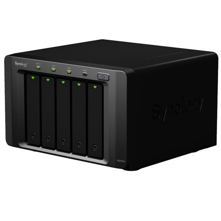 Synology DS1512+ High Performance NAS Server, Scales Up to 15 Drives for SMB Users