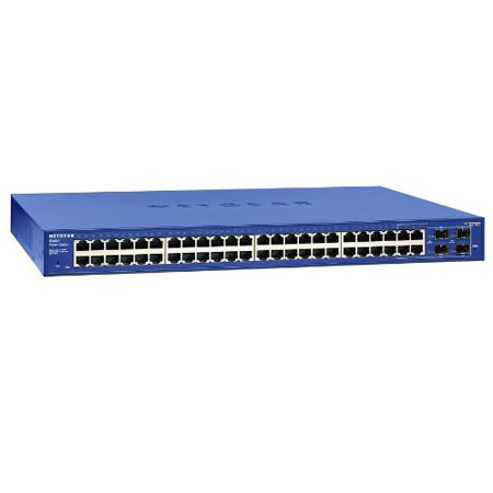 Netgear ProSafe 48-Port Gigabit Smart Switch, 10/100/1000 Mbps Speed
