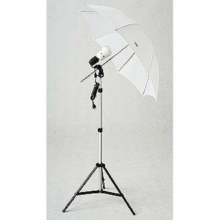 JTL SL-45 Basic AC Strobe Kit, AC Slave Strobe &amp; Umbrella Outfit, Guide number 90, ISO 100 @ 10'. image