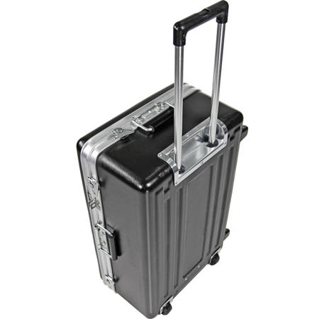 JVC Hard Shipping Case with Wheels for GY-HM890/850/790/750/700 Series Camcorders, Black