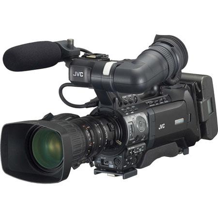 JVC GY-HM750U ProHD Compact Shoulder Solid State Camcorder with 14x Canon Lens, 82mm Filter Diameter, 1/3