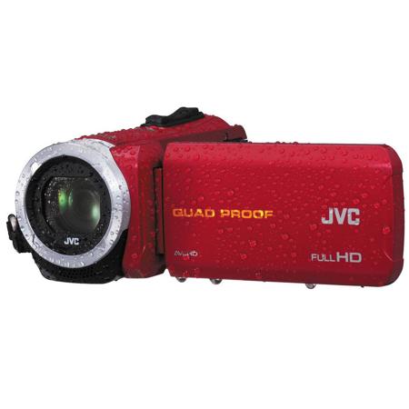 JVC Everio GZ-R10 Quad-Proof Full HD Camcorder, 2.5MP, 40x Optical / 60x Dynamic Zoom, 3