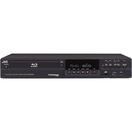 JVC SR-HD1250US 250 GB Blu-ray and HDD Combo Deck Recorder with USB2.0 and HDMI Interface image