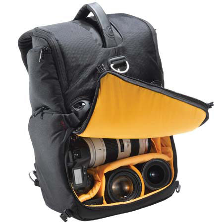 Kata D-3N1-30; 3 in 1 Sling Backpack for D/SLR with Long Zoom Lens Attached &amp; 5-6 Extra Lenses &amp; Accessories image