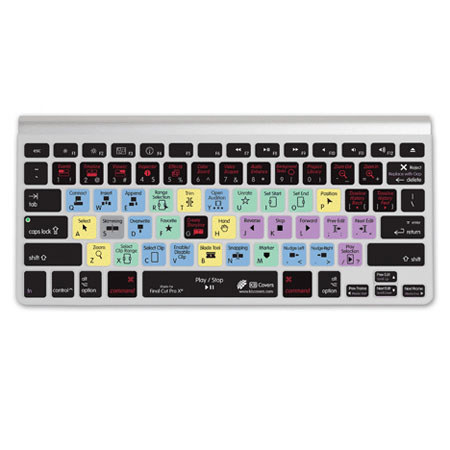 KB Covers Final Cut Pro X Keyboard Cover for Apple Ultra-Thin Wireless Keyboard